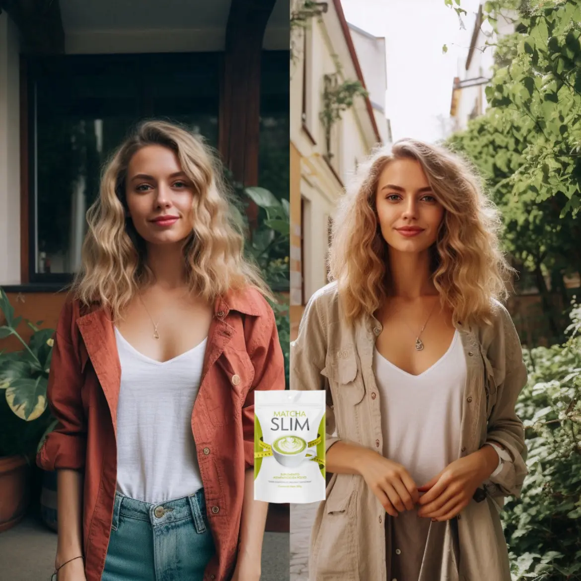 Žena popisuje svůj zdravější životní styl s Matcha Slim